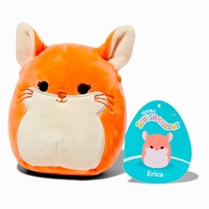 Squishmallows Erica the the Peach Chinchilla 5” NWT